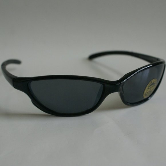 NWT True Vintage late 90's Small sports Wrap around smoke mirrored Sunglasses - Picture 1 of 5